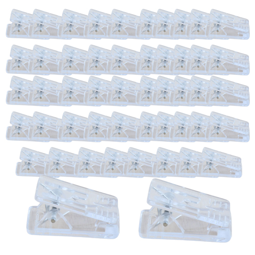 OON 사무용 문구 클립형 미니 집게 50p, 투명, 1개 7,900원