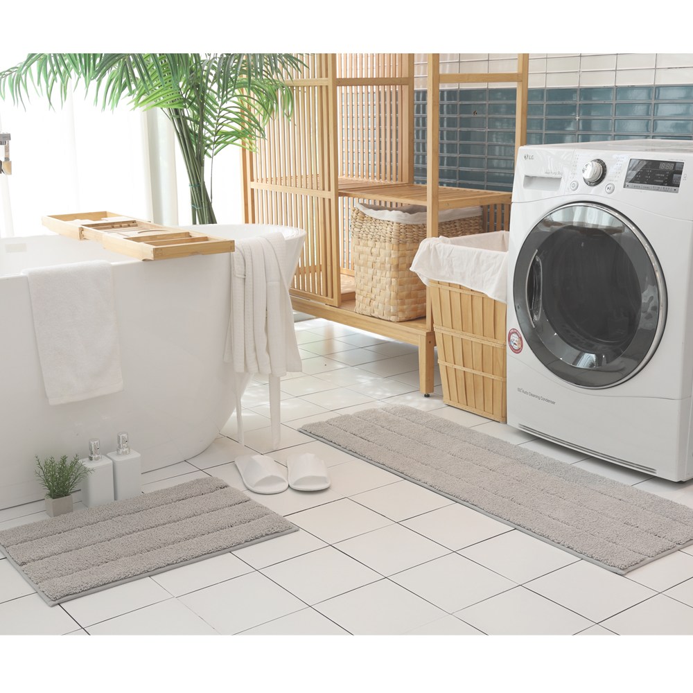 데코인 주방매트 발매트 셋트(40X60cm + 40X120cm) 프리미엄 바스&키친매트 푹신한 코지극세사 발매트 욕실 주방매트 25,900원