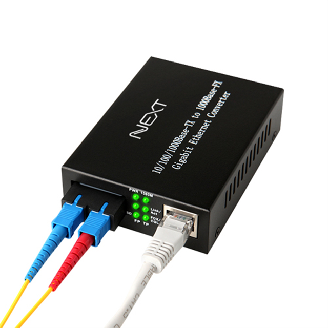 NEXT-2000GSCS 장거리 기가비트 UTP SC 싱글모드 광컨버터 41,400원