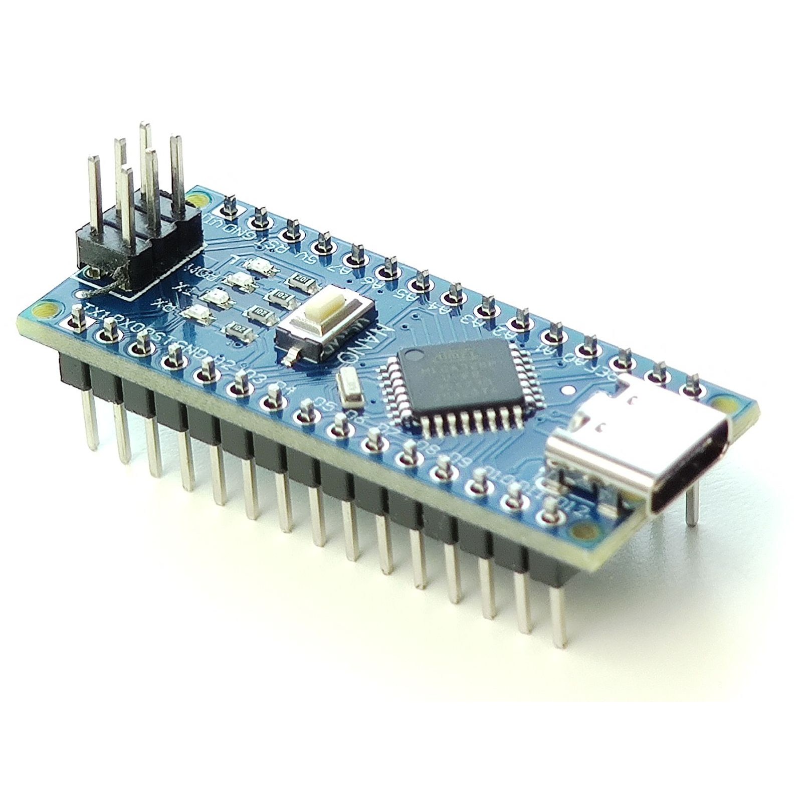 아두이노 나노 USB-C 타입 Aduino Nano 호환보드 5V 16Mhz, ATMEGA328P, Compatible Board Solder Pins 핀 부착, 0.1%의 비밀 4,000원