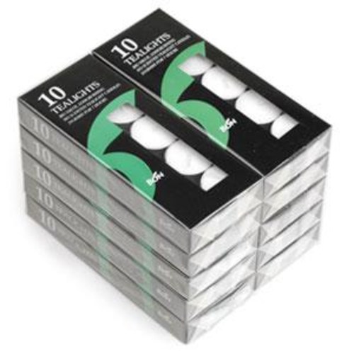 티라이트 10x10개 7시간연소 BON Candle 무향 하양(흰색) 양초, 100개, 무향 25,990원