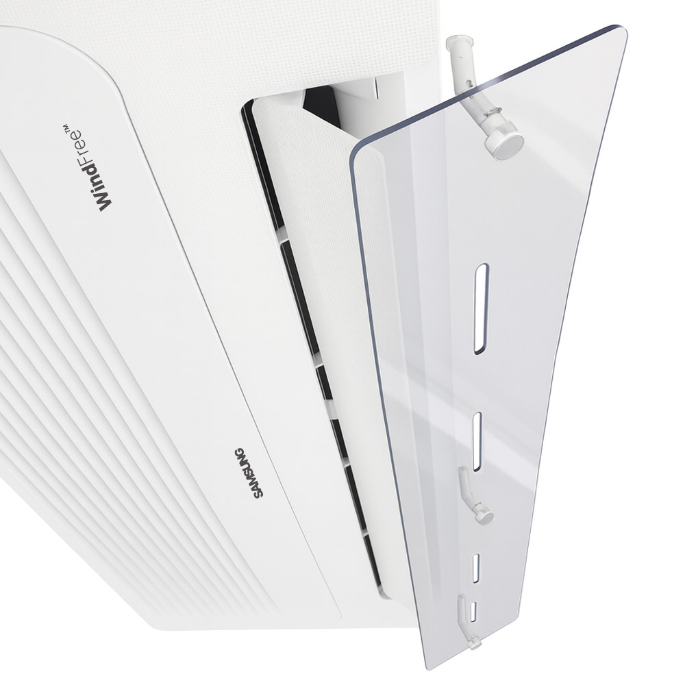 천장형 시스템 에어컨 바람막이 1WAY 2WAY 4WAY 호환 설치 각도조절, 1개, 에어컨바람막이 - 제작형90cm 45,900원