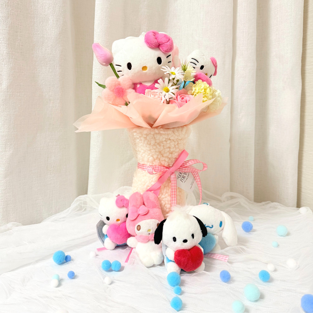 파티또와 양모 꽃다발 인형 졸업식 학예회 수료식 어린이집 입학식 음악회 재롱잔치 36,900원