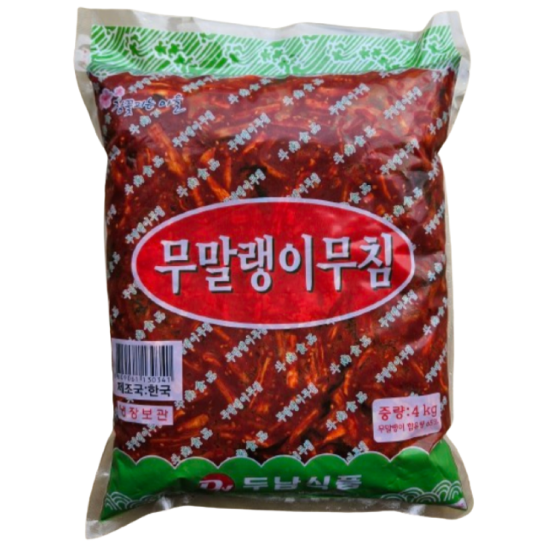 두남식품 무말랭이무침 4kg 4개 1박스 한국제조 97,000원