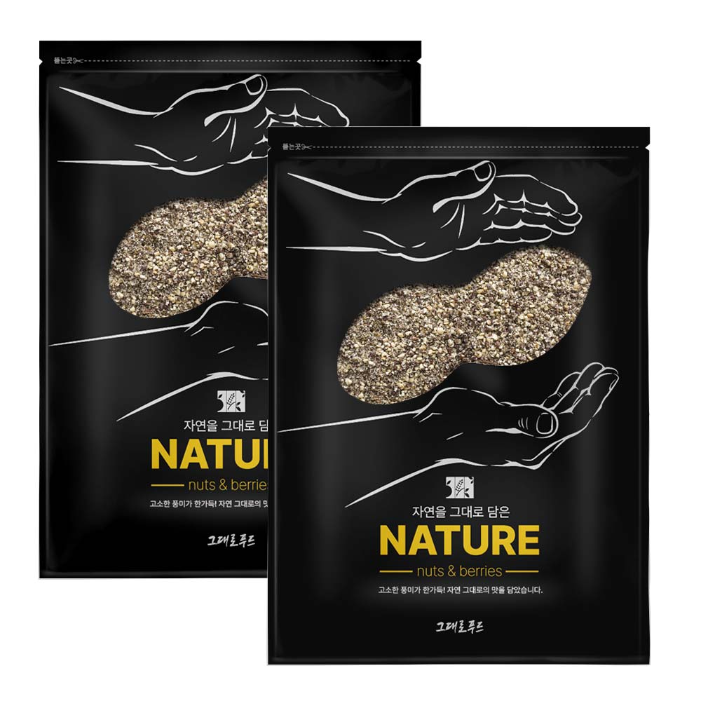 그대로푸드 볶음들깨가루 1kg 거친 탕용, 2개, 1kg 25,000원