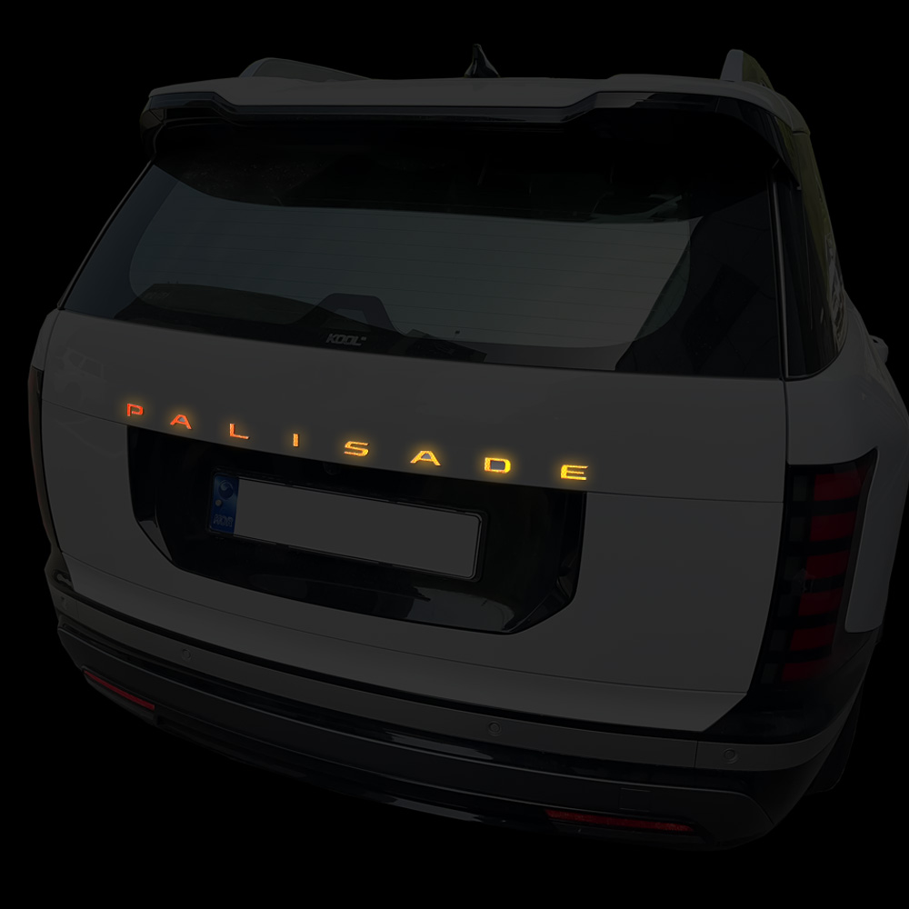 [오카] 디올뉴 팰리세이드 호환 상품 튜닝 리어 레터링 엠블럼 반사 리플렉터 스티커 차량 용품 16,900원