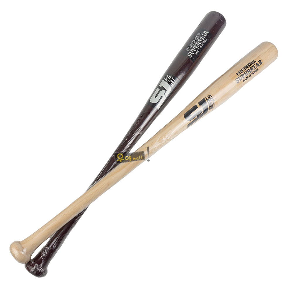 우야몰 선진 나무 야구배트 31인치 32인치 33인치 슈퍼스타 국산 색상랜덤 연습용 나무배트 야구 방망이 25,900원