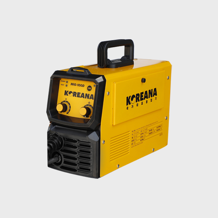 코리아나 논가스 용접기 MIG-100D 철 스텐 겸용 호환 노가스 용접 멀티플레이어, 1개 209,000원