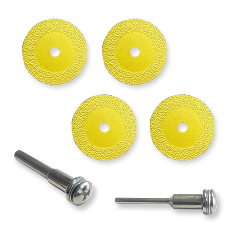 공구PXJ 미니 다용도 다이아몬드날 절단석 돌 대리석 금속 커팅 4pc 40mm, 1세트 12,000원