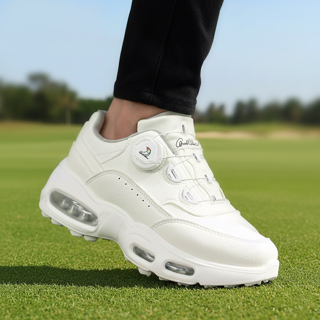 아놀드파마 다이얼 에어 쿠션 워킹화 여성 남성 발편한 경량 스파이크리스 골프화 운동화 파크골프화 스포츠 가벼운 신발 트레일 러닝화 69,800원