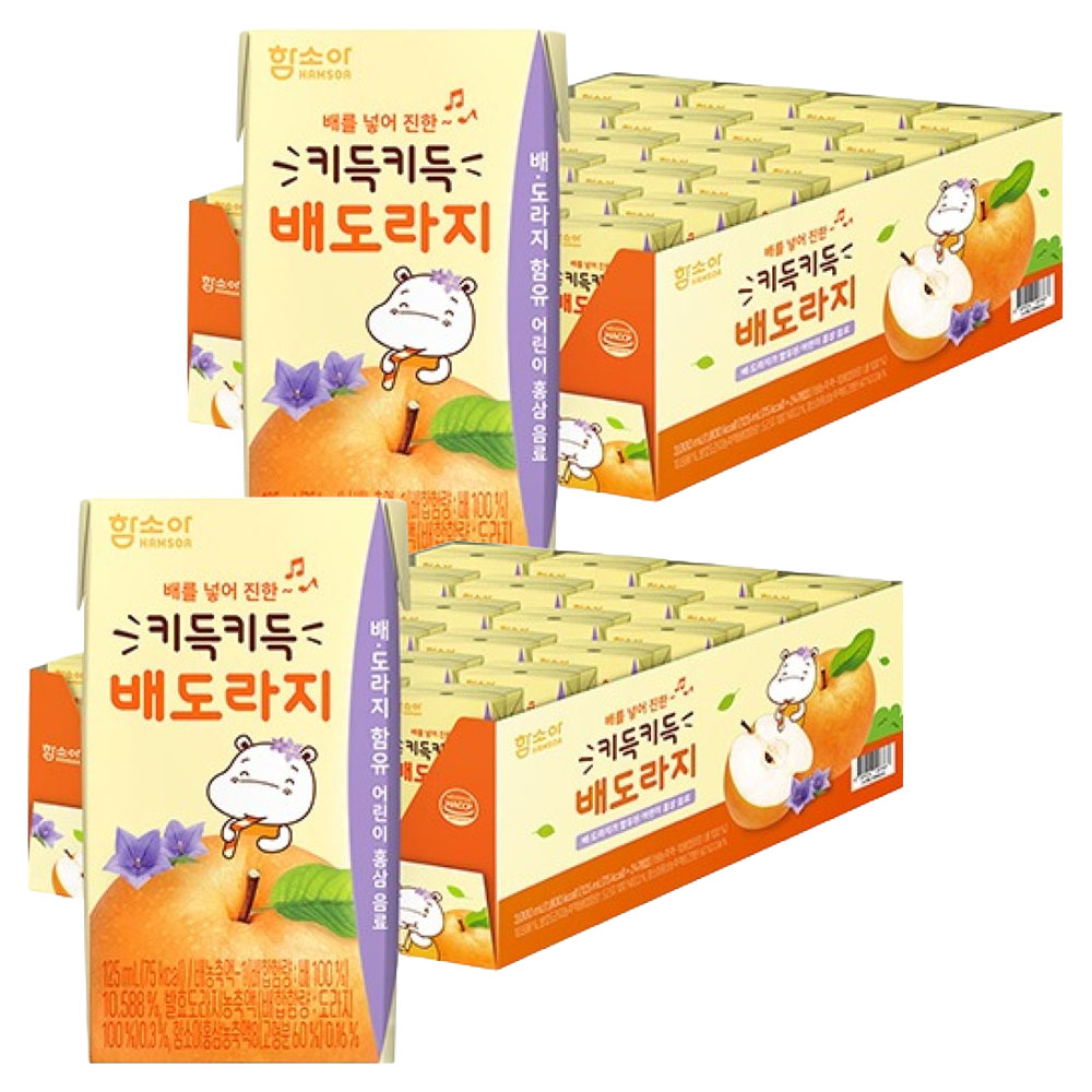 함소아 키득키득 배도라지 음료 48,650원