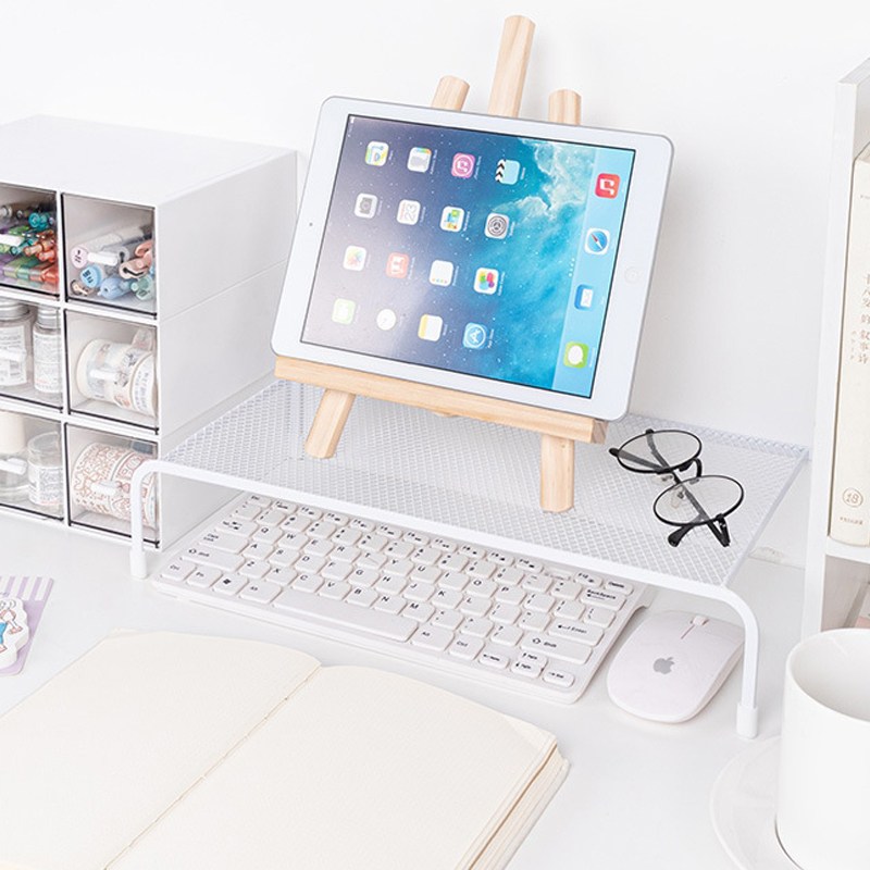 디모어 메탈 심플 모니터 노트북 받침대 화이트 11,700원