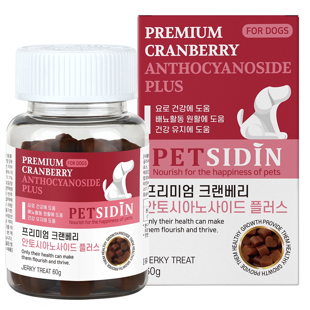 펫시딘 강아지 프리미엄 영양제, 60g, 요로 건강, 1개 19,800원