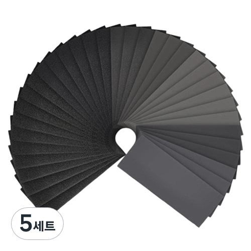 OON 대용량 재단 종이사포 400~3000방 9종 x 4p 세트 37,000원