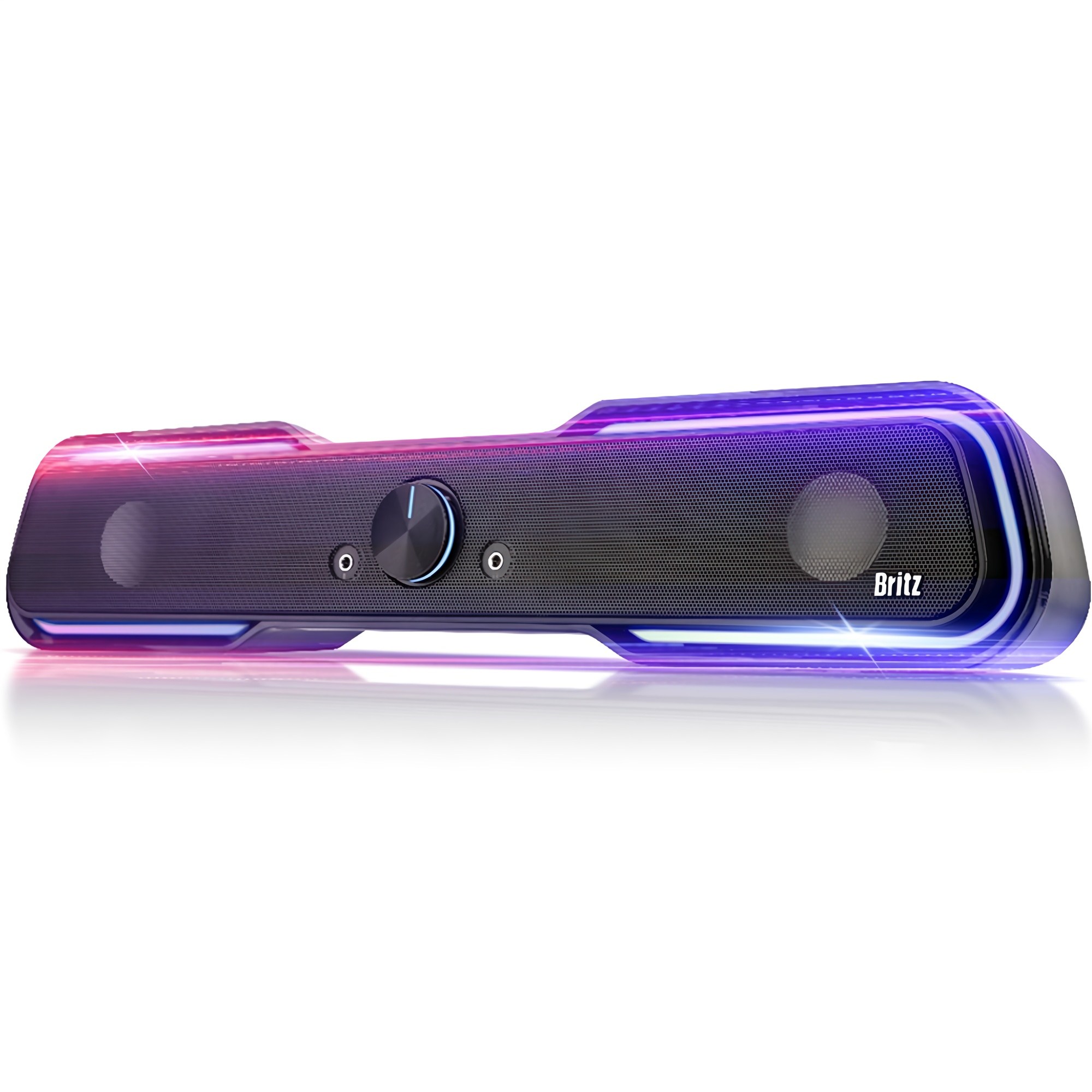 브리츠 레인보우 LED 게이밍 사운드바 스피커 31,300원