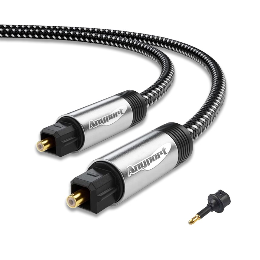 애니포트 프리미엄 7파이 옵티컬 오디오 전송 사운드바 광케이블 5m, 실버, AP-TAC050M 9,280원