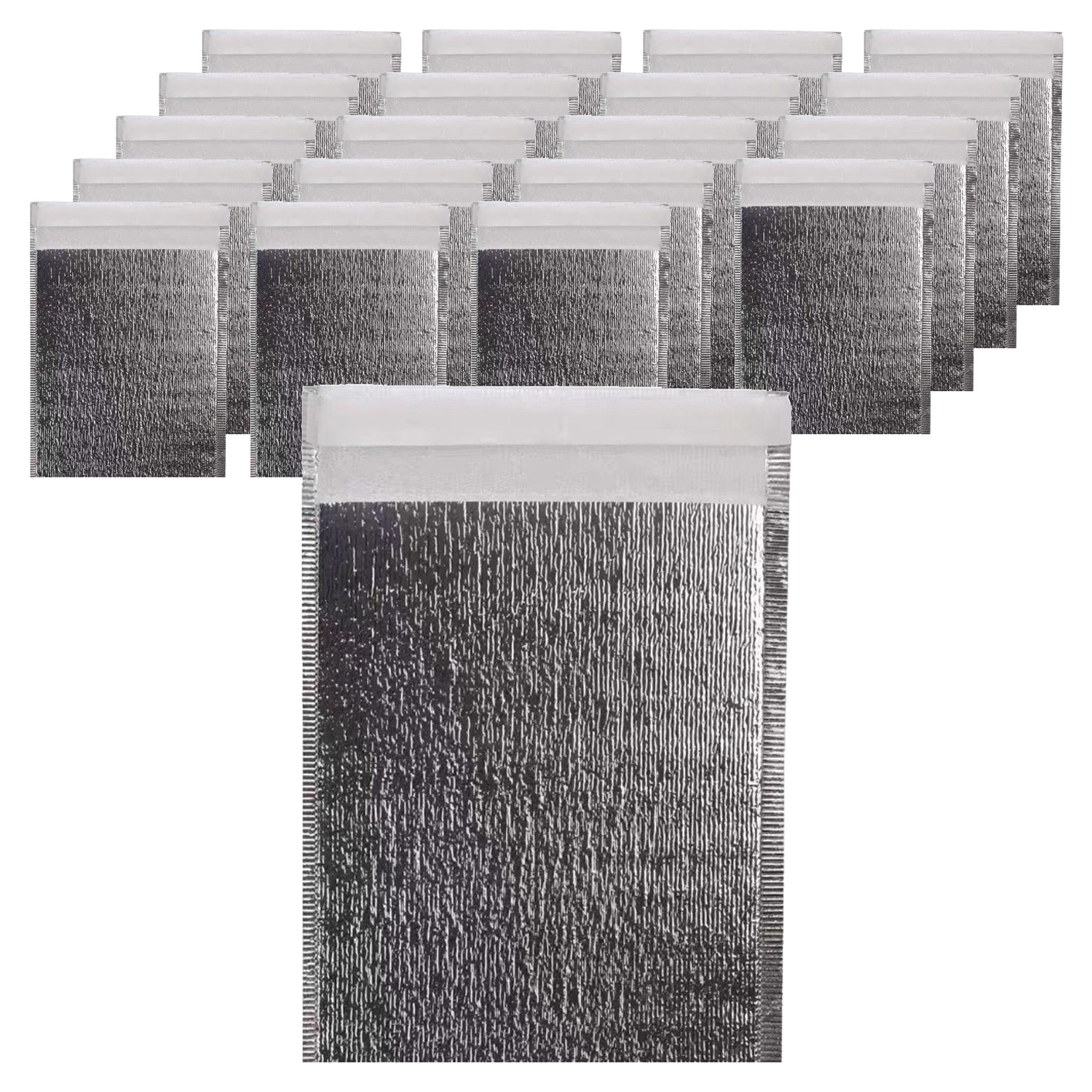 나홈 은박 보온 보냉 접착 파우치백 20cm x 30cm x 3mm, 실버, 20개 7,400원