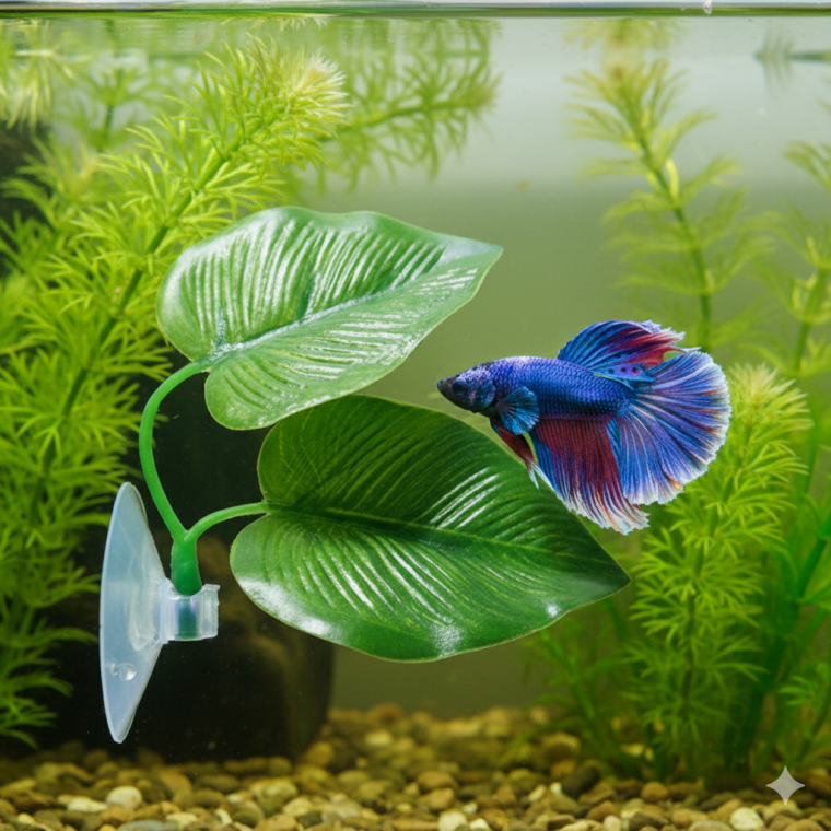 어항꾸미기 하프문베타 꽃침대 체리새우 관상용 1,630원