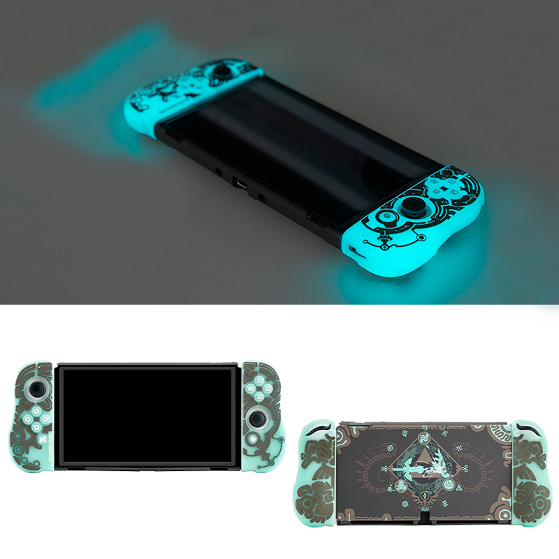 닌텐도 스위치 oled 케이스 젤다의전설 티어스오브더킹덤 왕국의눈물 에디션 야광 19,500원