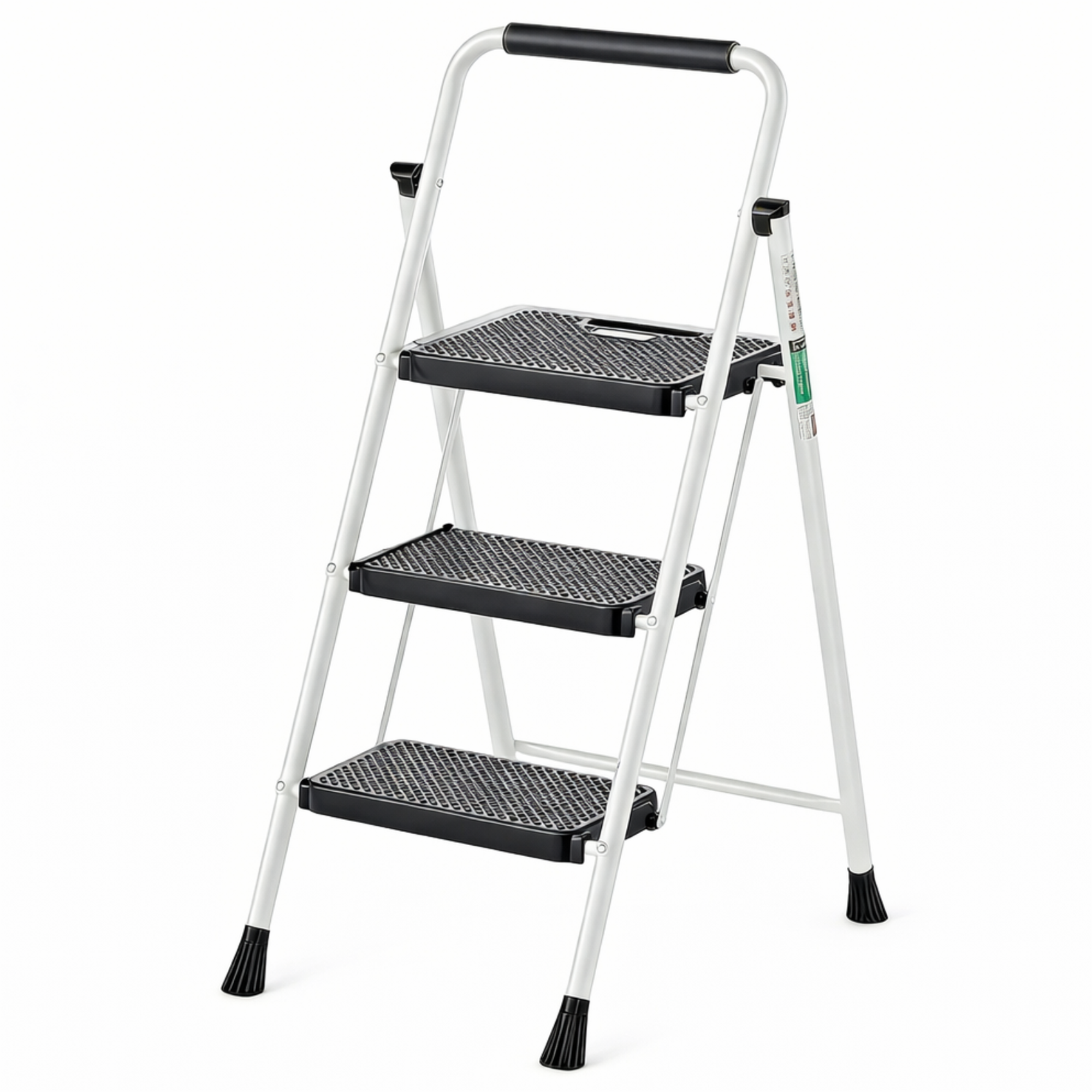 CoolHut 프리미엄 가정용 접이식 사다리 3단 경량안전발판 사다리 안전사다리 작업발판, 1개 65,000원