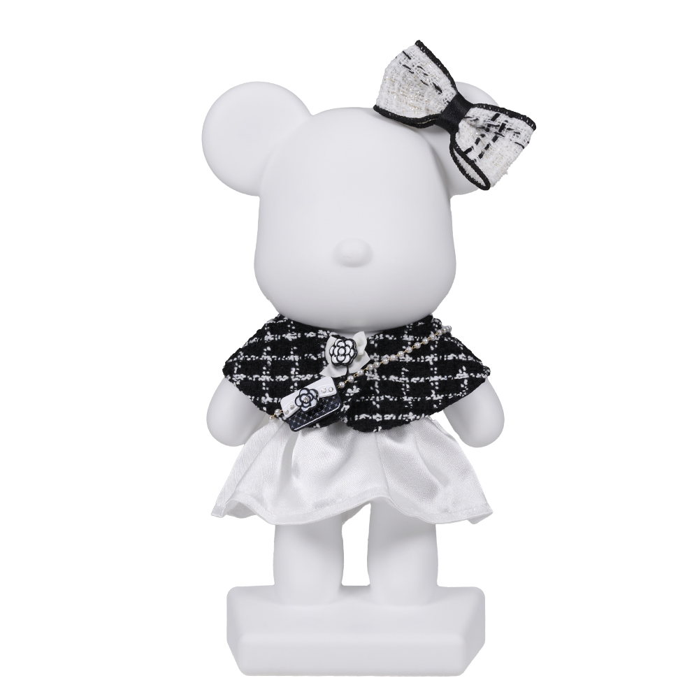 대형 석고방향제 28.7cm 자석형 곰꾸미기 빅베어브릭 [CN케이프,스커트(검흰)] + (탈취제+오일) 세트 매그니토, 몽환의숲 83,000원