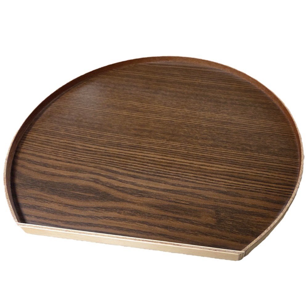 나무사랑 국내생산 우드 반달트레이, 1개, 화이트 15,900원