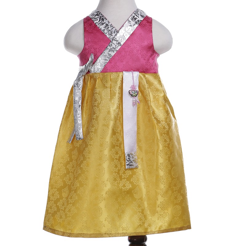 전통 설날 명절 어린이 색동 한복 앞치마 어린이집 앞치마 (4,5,6세 착용가능) 14,000원