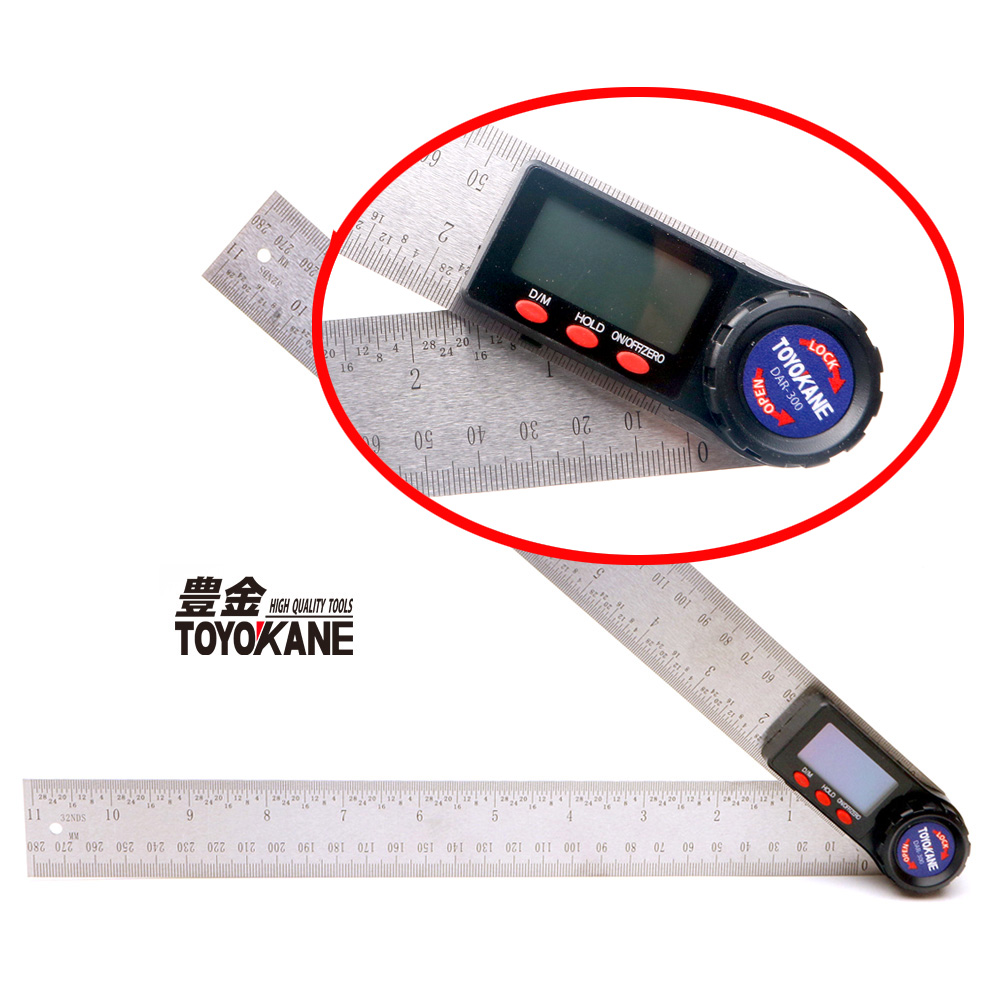 디지털 각도기 300mm 스테인레스 직각자 각도 조절 직자 각도자 미터법 영국식 눈금 전자 디지탈 경사계 측정기 앵글 게이지 ANGEL 수평자 스덴레스 측정 자 길이 미터 26,450원