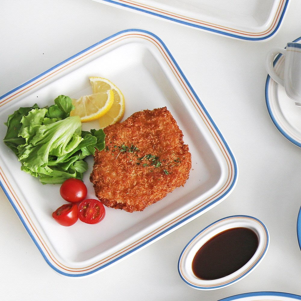 시라쿠스 메이플 정사각접시(대) 22cm 7color, 코지그린, 1개 17,680원