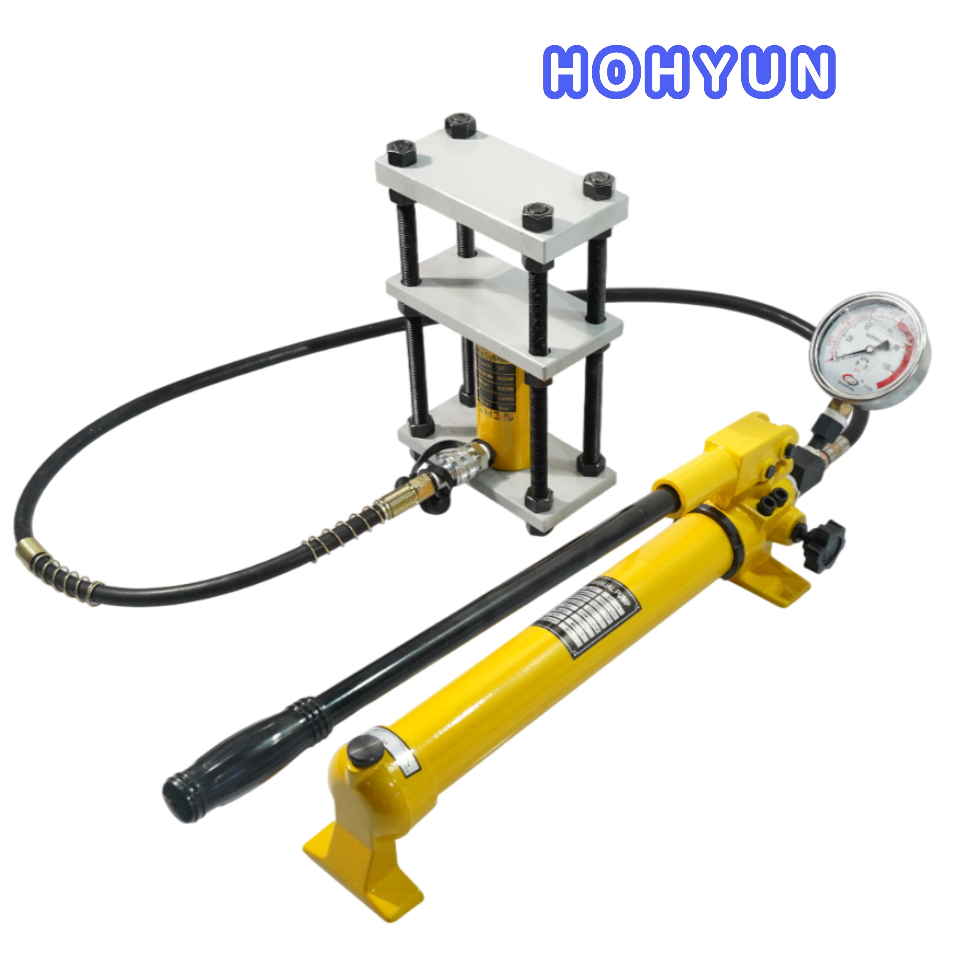 유압프레스 컴팩트 타입 5톤 4주식 소형프레스 탁상 테이블 수동 전동 호현산업 265,000원