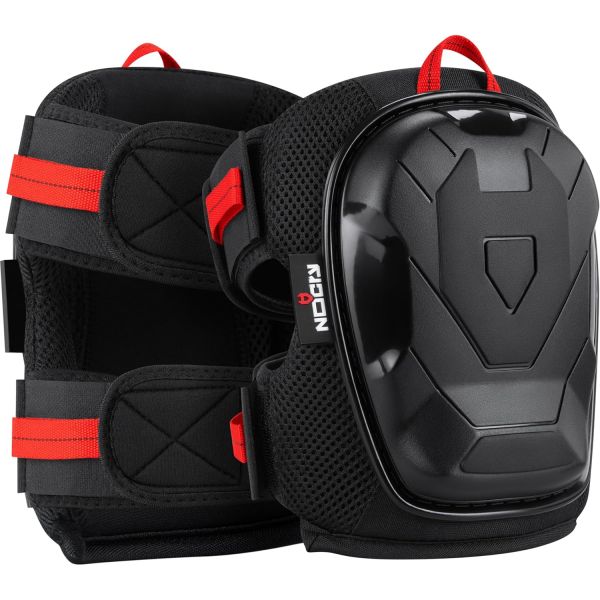 NoCry 미끄럼 방지 헤비 듀티 캡과 발목 지지대가 있는 남성 및 여성 노크라이 프로페셔널 작업용 무릎 패드 부드러운 폼 쿠션 젤 행 루프가 있어 패드를 쉽게 고정할 수 있습 95,100원