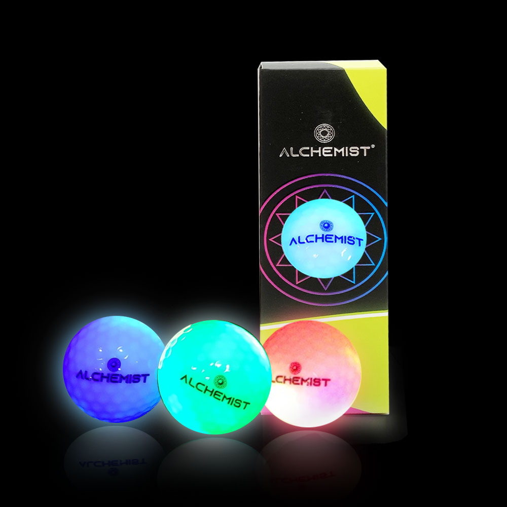 보노앤코 알키미스트 LED 골프공, 블루 + 그린 + 레드, 3개입, 1세트 15,830원