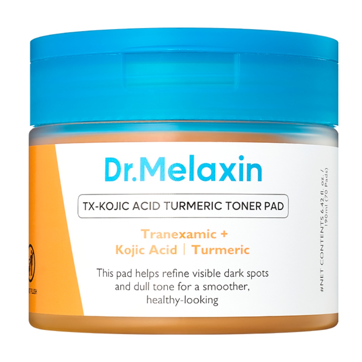 닥터 멜락신 토너 스킨패드 TX 코직애씨드 터메릭 토너 패드, 1개, 70매입 22,900원