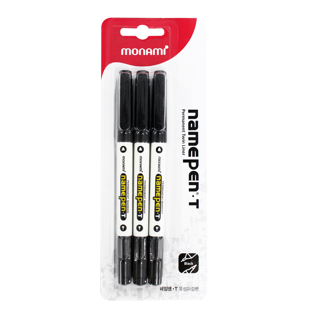 모나미_네임펜T/3B(흑), 단품 3,000원