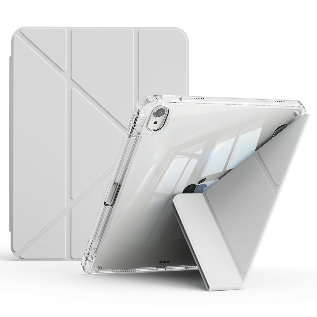 AOUB 아이패드 에어 8보호 케이스 3+Y 접이식 스탠드 아이패드7/8/9/10/11/12 세대 연필 보관 펜 슬롯 보호 케이스 무료 배송, 미스트 그레이, 1개 21,150원