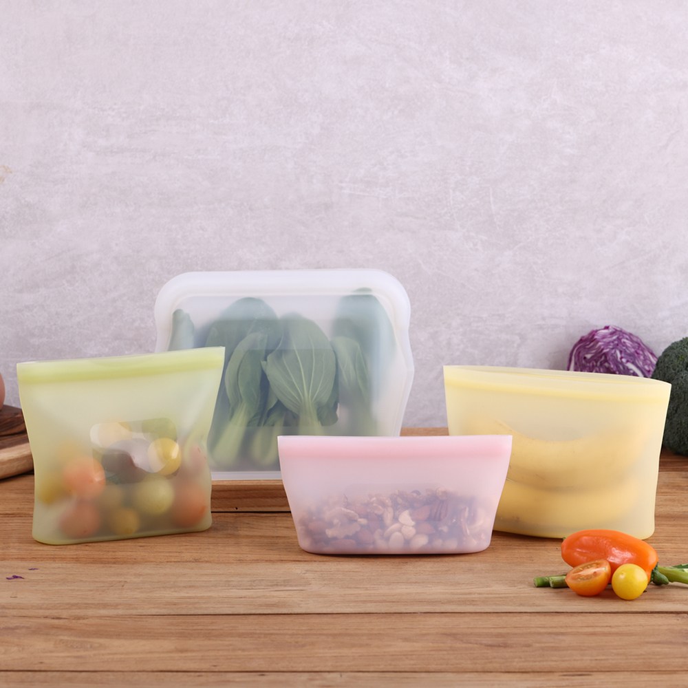 미스티파이 플레티넘 실리콘백 지퍼백 에코지퍼백 450ml 700ml 1L 1.5L Mistifi 중 대 특대 특특대 냉장고정리 용기 에코팟  실리팟 46,630원