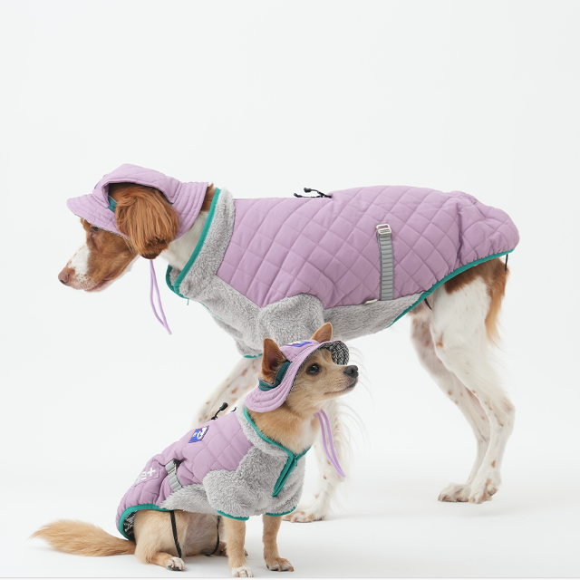 (M-5XL) 퍼피갤러리 록키 플리스 패딩 소형견 대형견옷 닥스훈트옷 43,000원