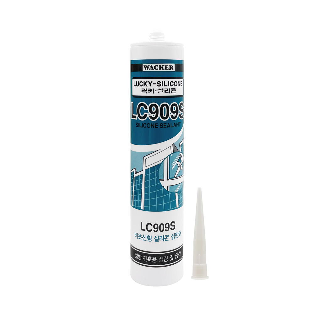 럭키 무초산실리콘 비초산 다목적 실리콘 LC909S (반투명), 1개 4,100원