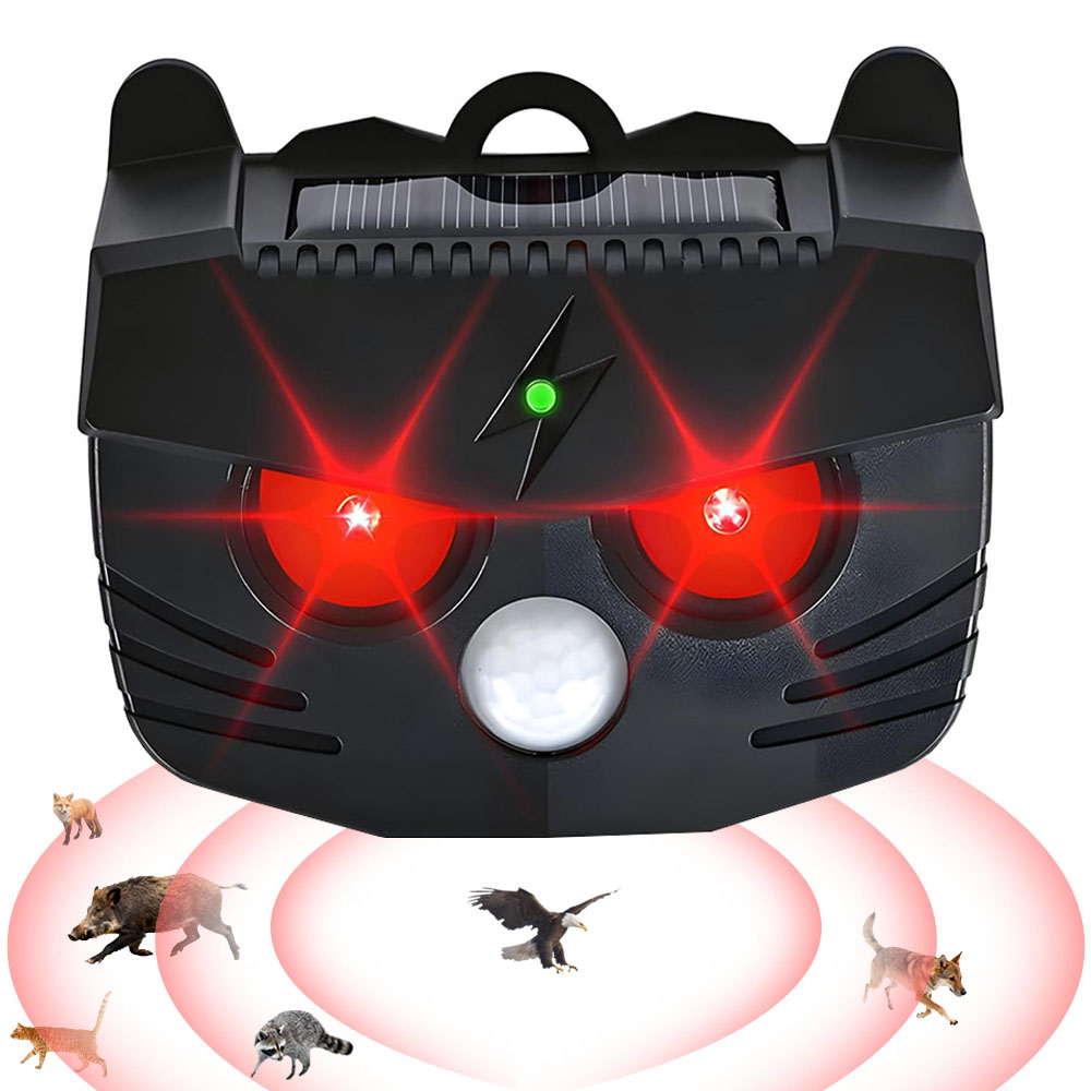 야생동물 퇴치기 강력 3in1 태양광 퇴치기 강력초음파 조류 뱀 쥐 멧돼지 고라니 유해동물 적외선 퇴치기 LED 경보음 28,990원
