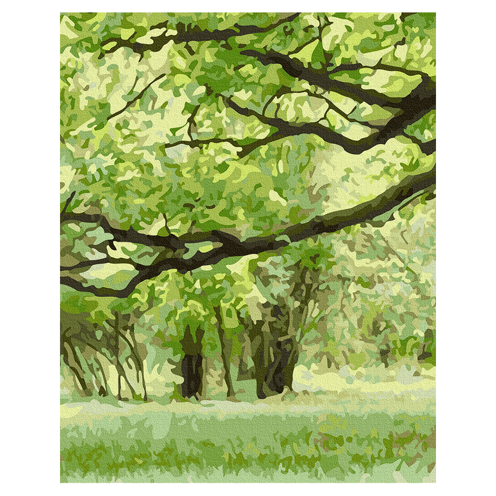 플레이어바웃 DIY 유화 그림그리기 세트 40 x 50 cm, 포레스트 드림(GX41399), 1세트 15,900원