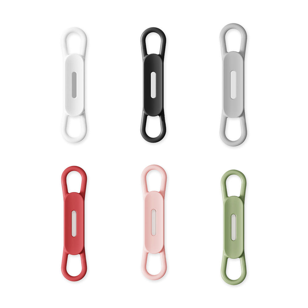 아이앤트 마그네틱 실리콘 자석 볼펜 홀더 클립 펜꽂이 사무실 책상 연필 냉장고, 5개, 화이트 9,110원