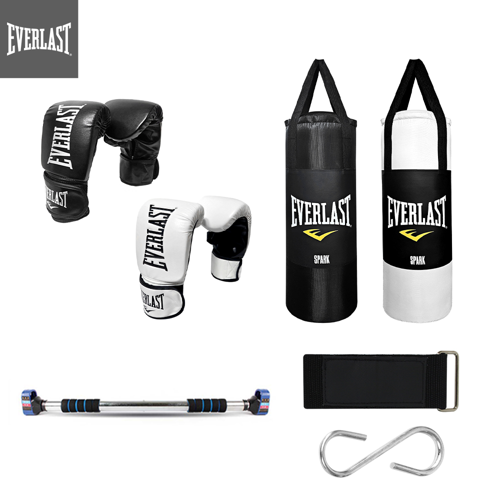 에버라스트 스파크2 시리즈 가정용 복싱 풀 세트 헤비백+글러브+철봉+연결용품 78,000원