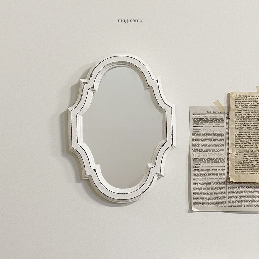 미니 빈티지거울 프렌치 쉐비 벽걸이 거울 28,300원