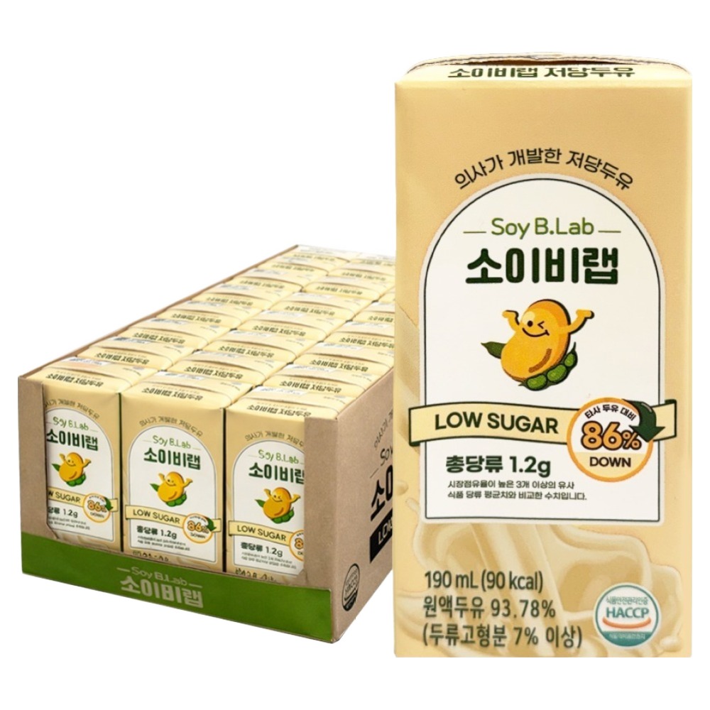 키토선생 소이비랩 저당두유, 190ml, 24개 14,900원