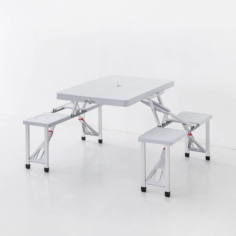 마켓비 캠폴 야외 접이식테이블 4인세트 의자일체형 66,800원