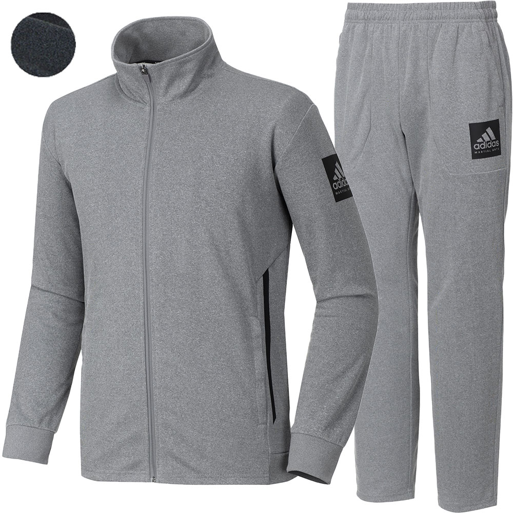 아디다스 컴뱃스포츠 마샬아츠 기모 트레이닝 세트 져지 집업 트랙탑 TR110 GR 남여공용 139,000원