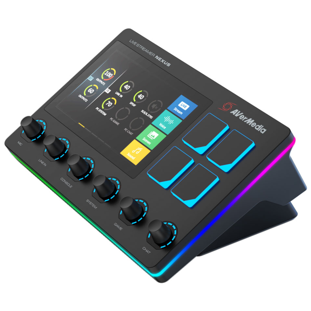 (AVerMedia) (믹서) 에버미디어 오디오믹서 AX310 Live Streamer 6 TRACK (사운드캣 정품) 499,000원