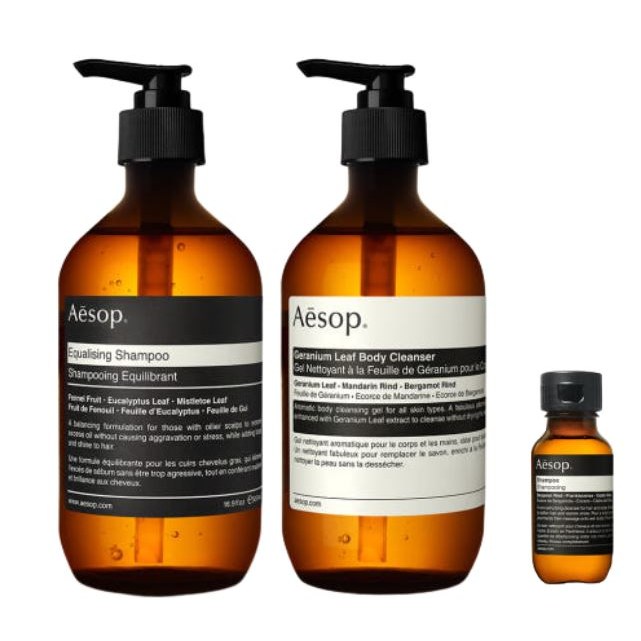 이솝 헤어 앤 바디케어 듀오 (샴푸&바디워시) 집들이 선물, 1세트 145,000원