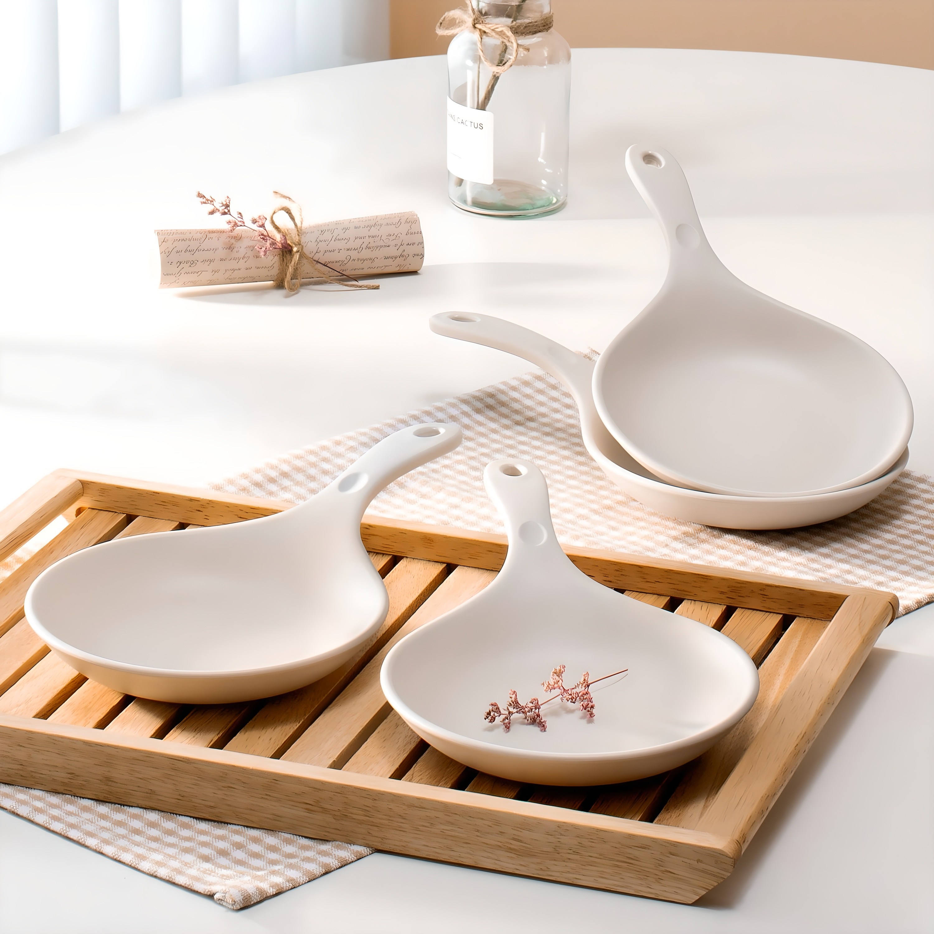 아띠홈 올더플레이트 손잡이 앞접시 4p 7,500원