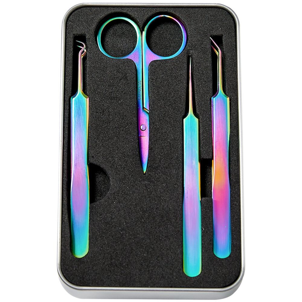 메이브라운 고급 가위 핀셋 4종 세트 15,200원